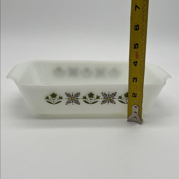 Vintage Anchor Hocking 441 Fire-King Meadow Green Milk Glass Baking Dish - 1 Qt - Picture 12 of 12